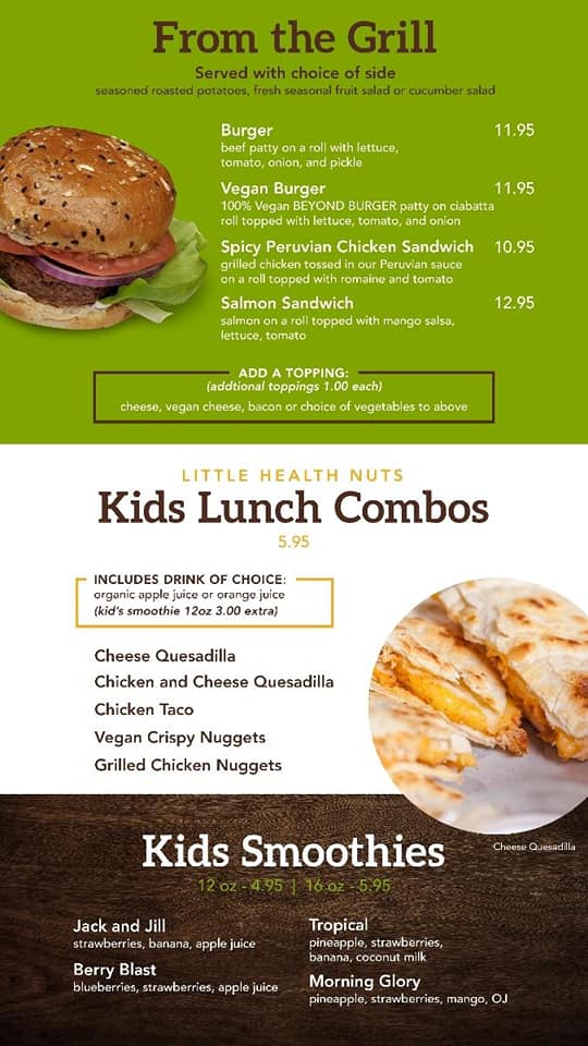 Health Tree Cafe Food